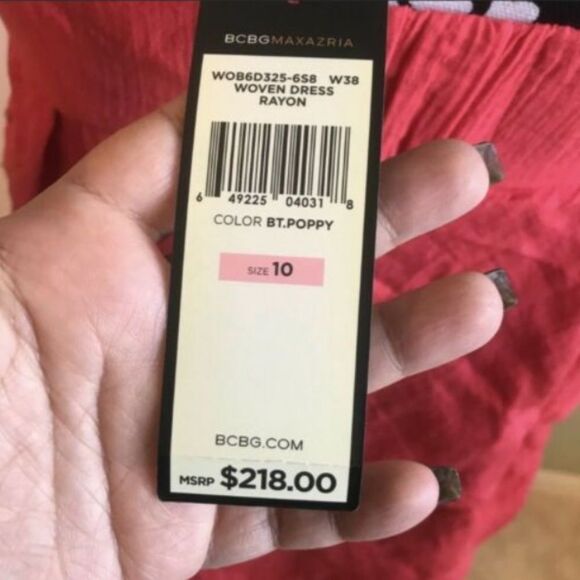 BCBG Maxazria Strapless Dress – Brand New, Never Worn! - Picture 3 of 4